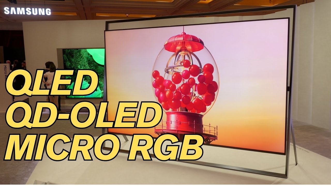 Samsung's NEW Micro RGB, QLED and QD-OLED TVs at CES 2026!
