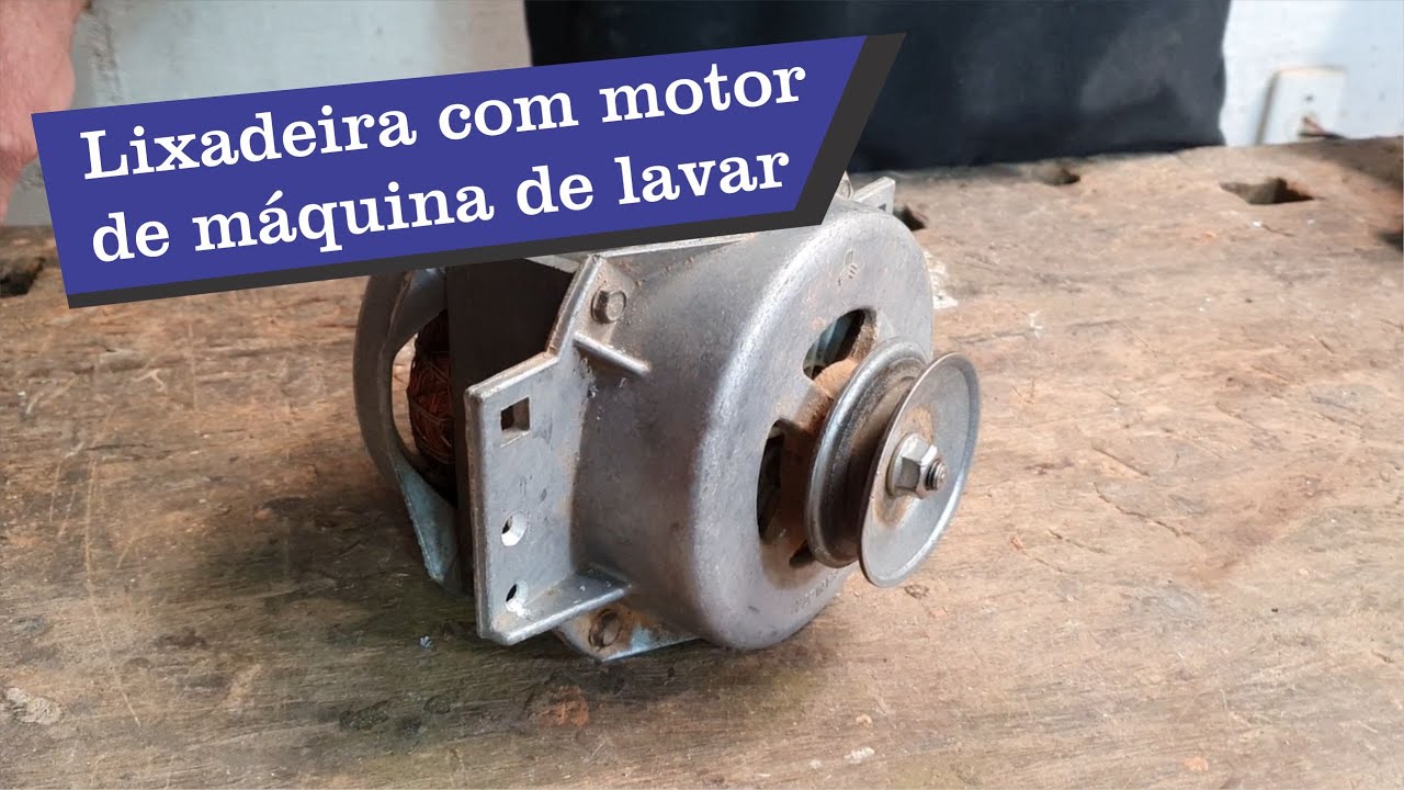 DIY / Lixadeira - Faça você mesmo / Sanding machine