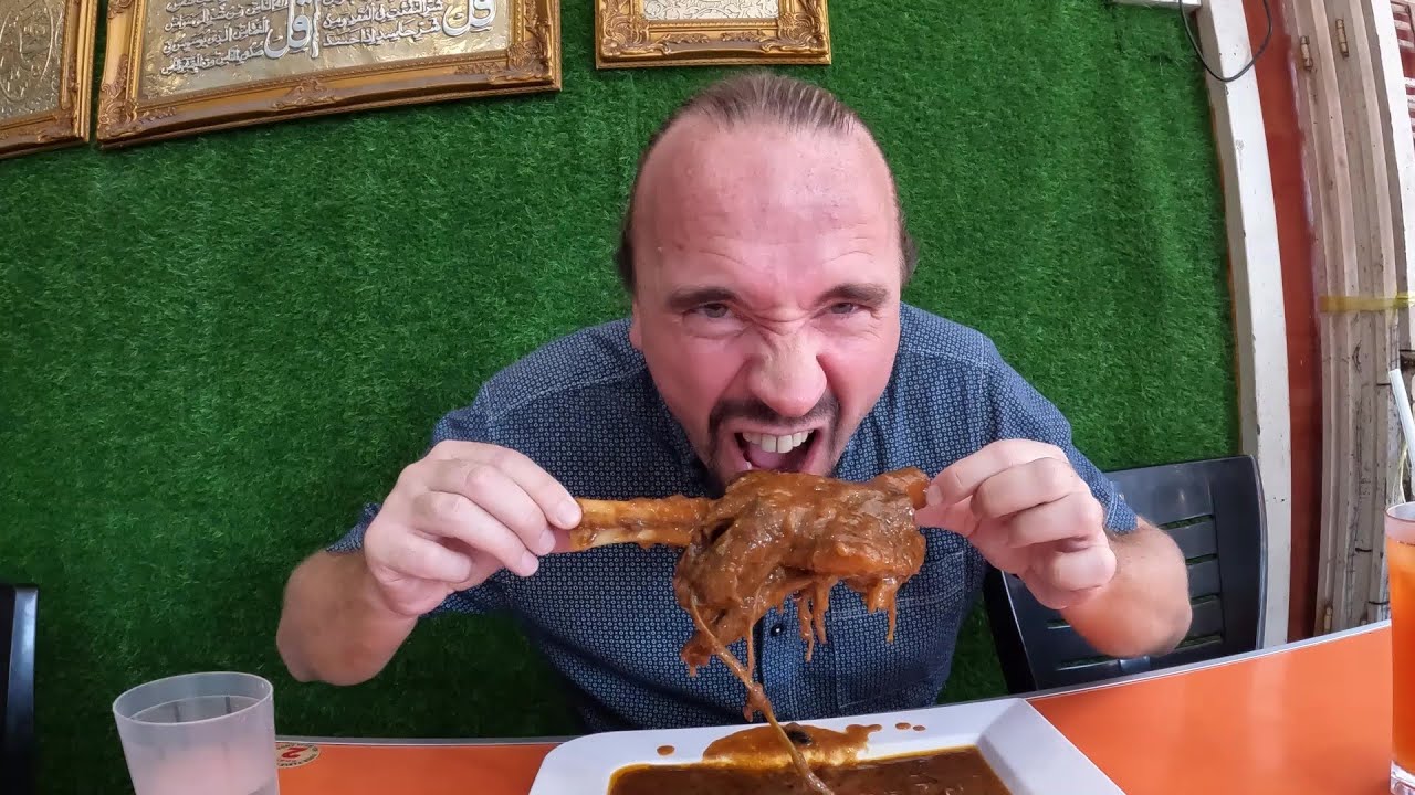 Лучшая голяшка ягненка Бирьяни в Малайзии 🇲🇾 Кампунг Бару Куала-Лумпур Малайзия