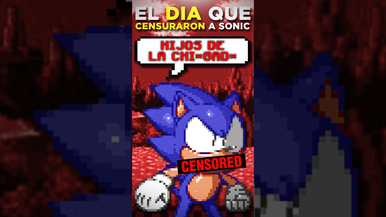 🤬 EL D&Iacute;A QUE CENSURARON A SONIC (SONIC X SHADOW GENERATIONS)