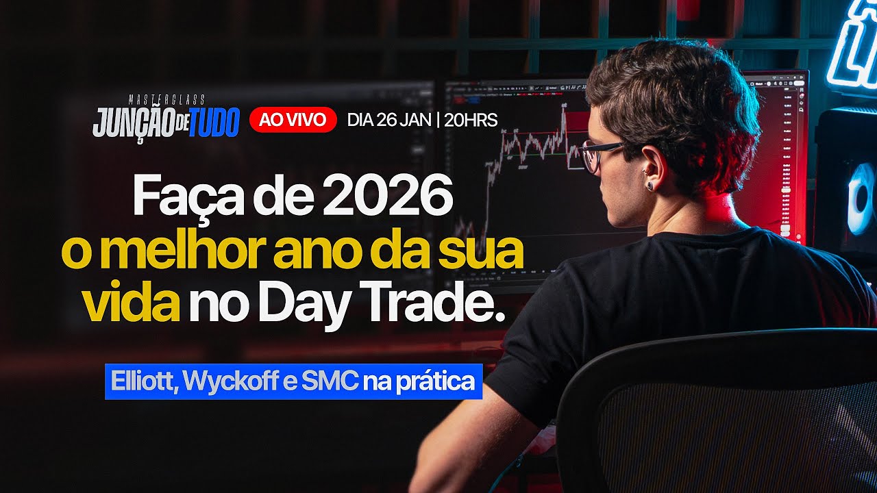 MEGA AULA - Elliott , Wyckoff e SMC na prática dos melhores mercados
