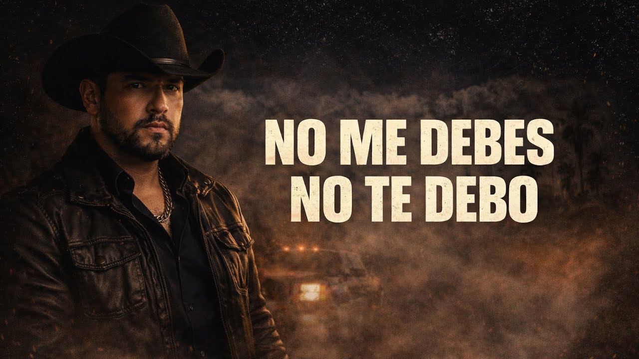 Corrido Tumbado para Cortar el Compromiso – No Me Debes, No Te Debo