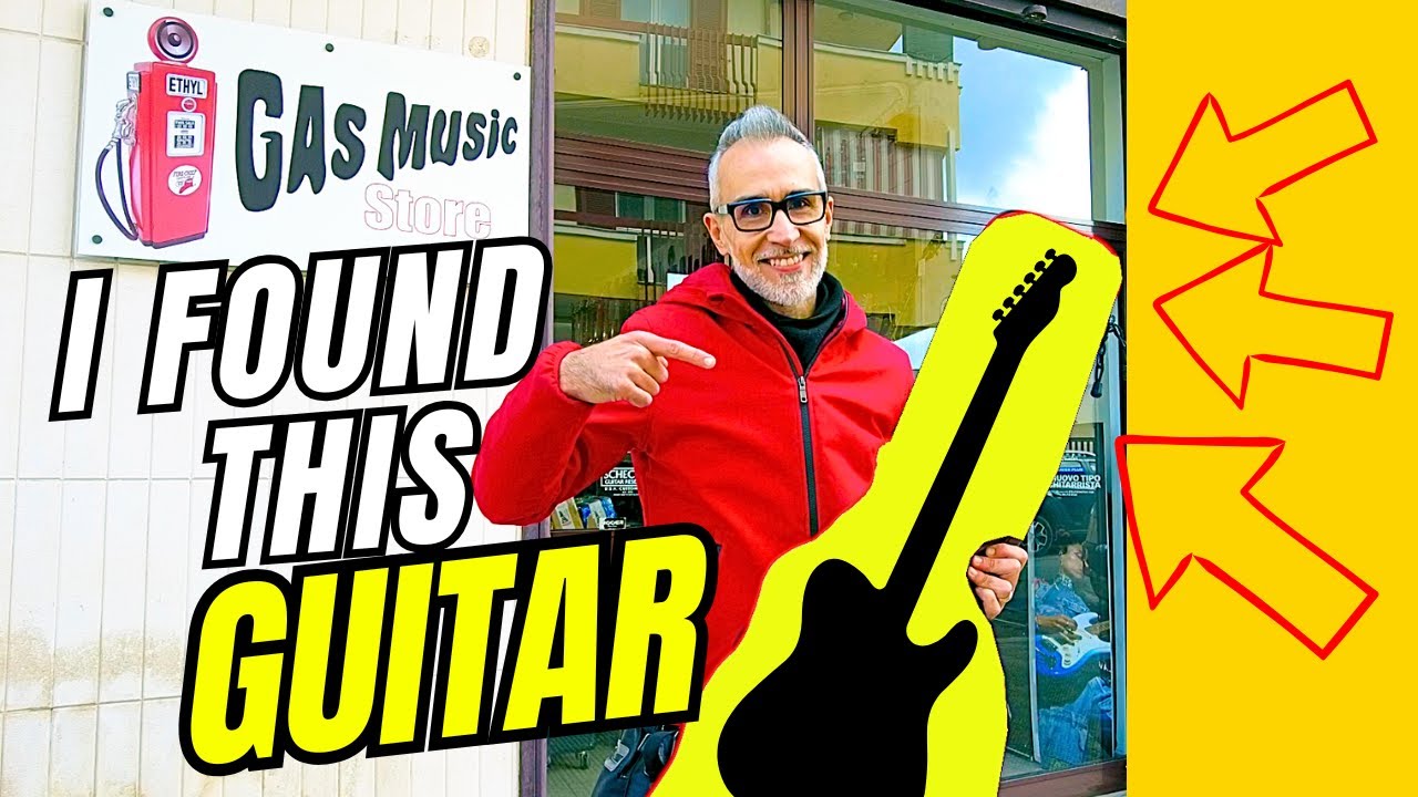 I FOUND This GUITAR! One Day At The GAS Music Store