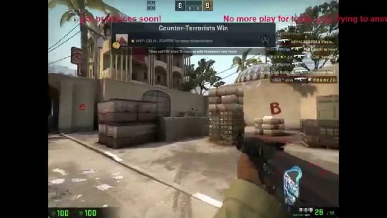 CS:GO - Shox Deathmatch [Twitch] 13/10/2014