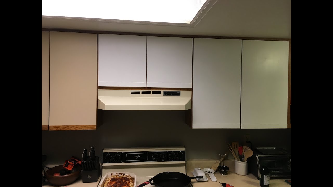 How to Paint Laminate Kitchen Cabinets White
