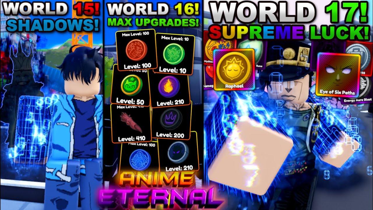 Я потратил 24 часа, получая высший уровень удачи в Roblox Anime Eternal... Вот что произошло!