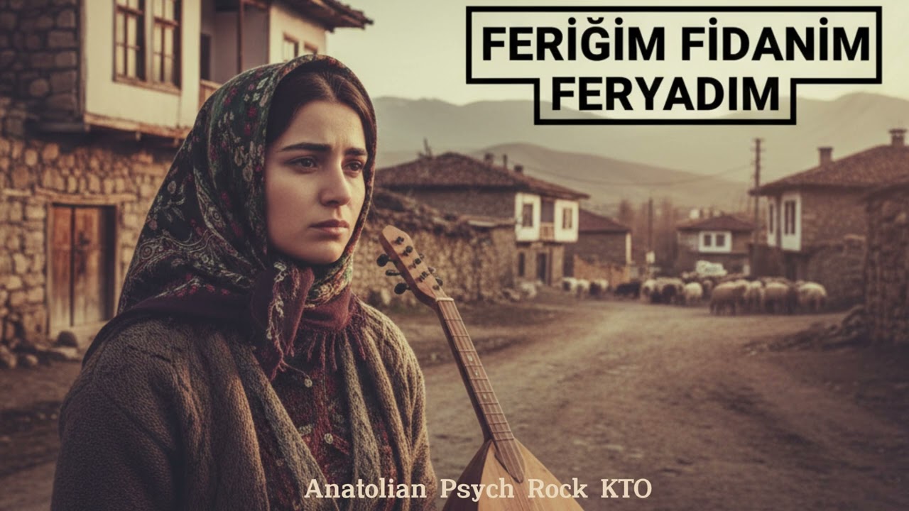 Feriğim Fidanım Feryadım | Anatolian Folk Song Psychedelic Cover