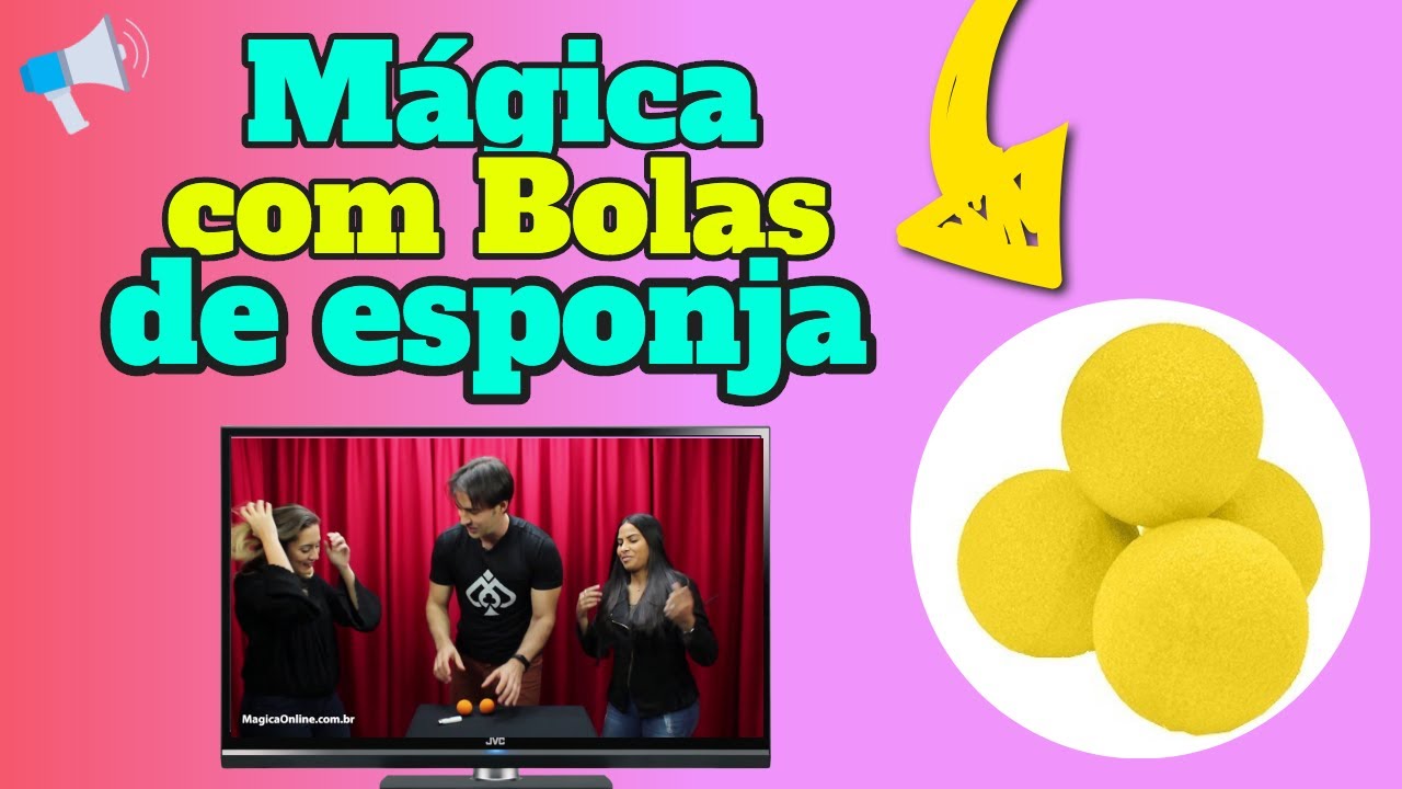 IMPRESSIONE SEUS AMIGOS com a mágica das BOLAS DE ESPUMA! | Mágica Online