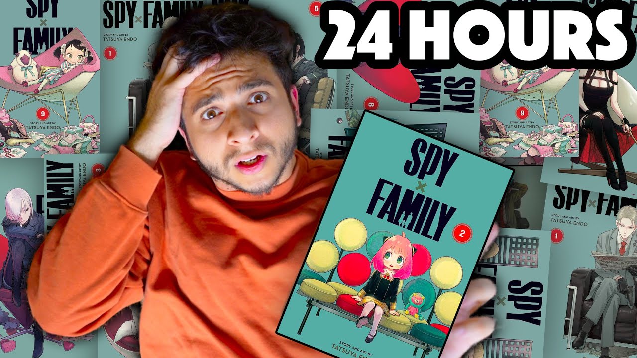 Я прочитал ВСЕ манги Spy x Family за 24 часа