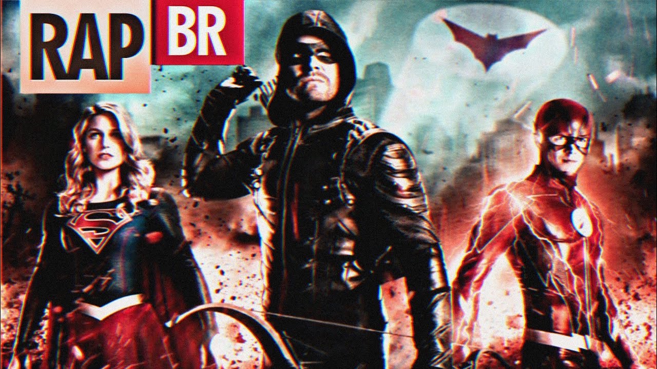 Rap do Flash, Supergirl e Arque. Verde | Se Vida Me Bater com Força | Séries | F. Rock