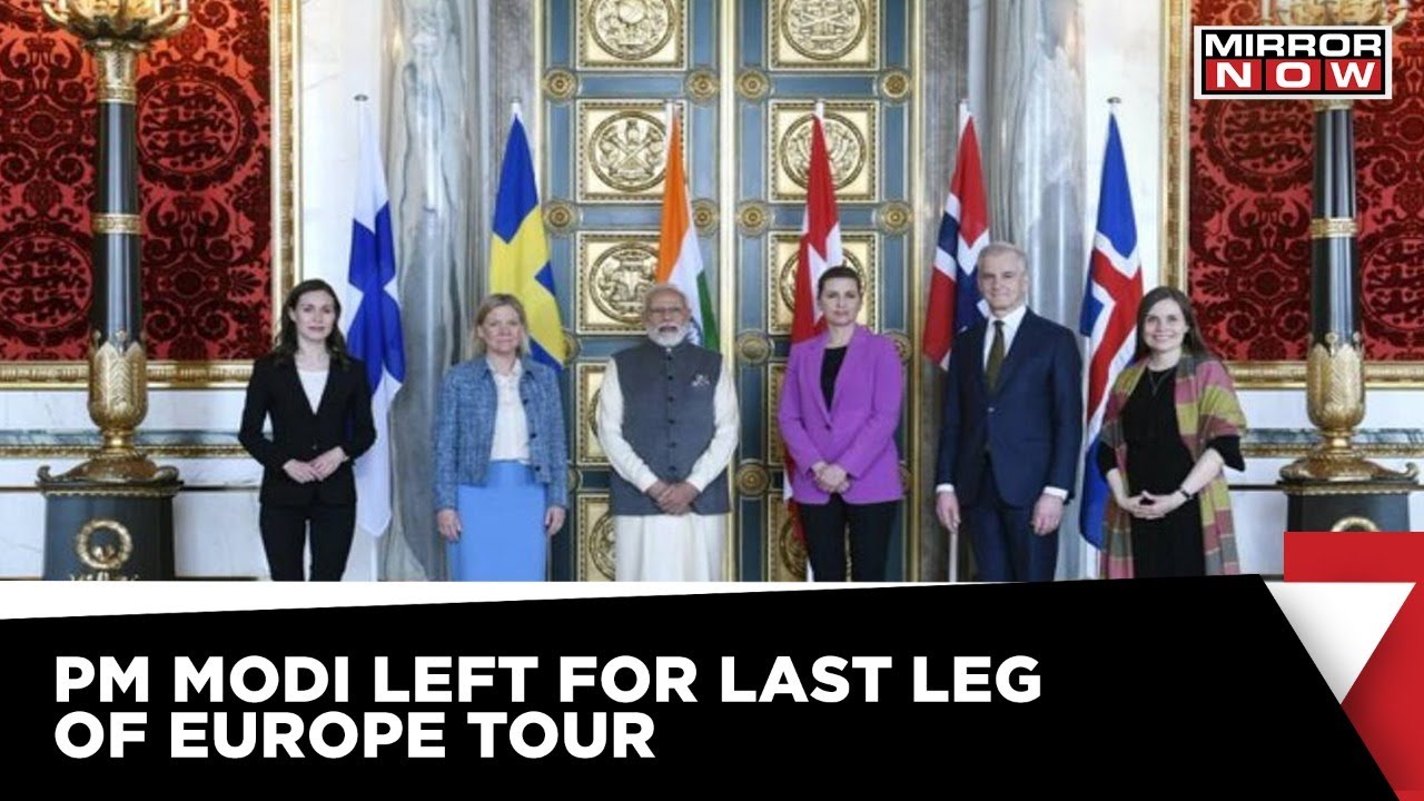 PM Modi Leaves For France After Concluding Denmark Trip | Top Developments | Nation Tonight