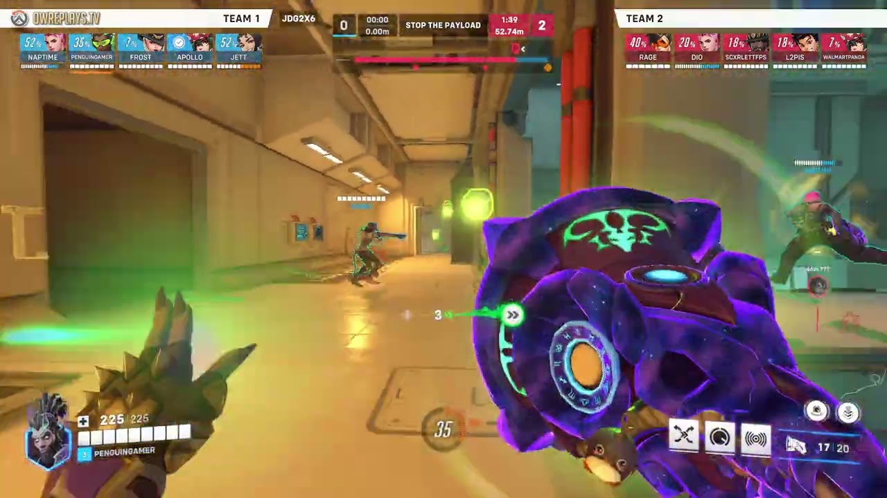 Suspects vs Deadlock face adv playoffs MAP 2 by PENGUINGAMER — Overwatch Replay JDG2X6