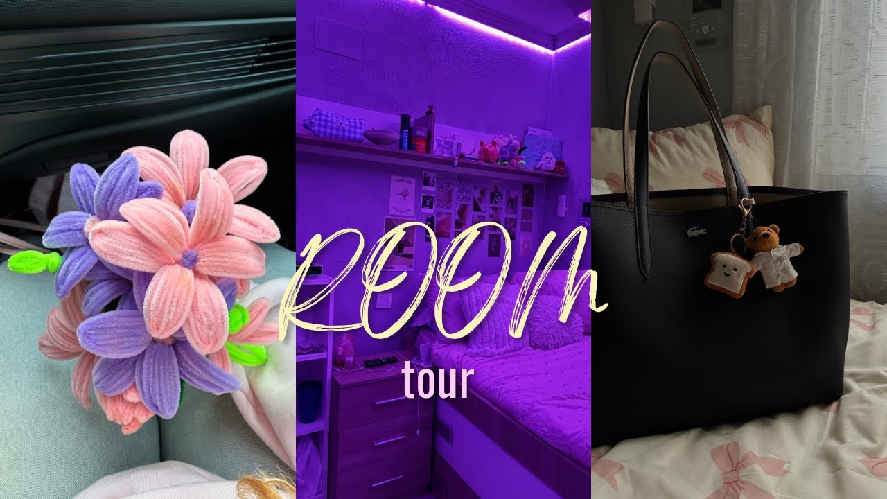 ROOM TOUR!! 🎀🫧 *aesthetic, pinterest inspired* 🕯️✨