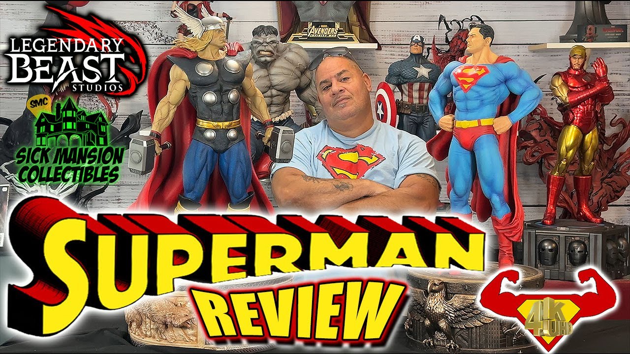 LEGENDARY BEAST STUDIOS 1/3 SUPERMAN LIGHT BLUE VERSION PRESTIGE ADDITION REVIEW EP: ( 101 ) LETS GO