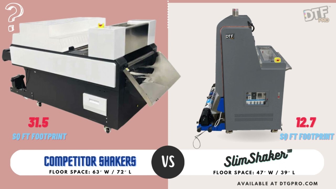 The SlimShaker &trade; is here | DTF Powder Shaker & Curing Oven