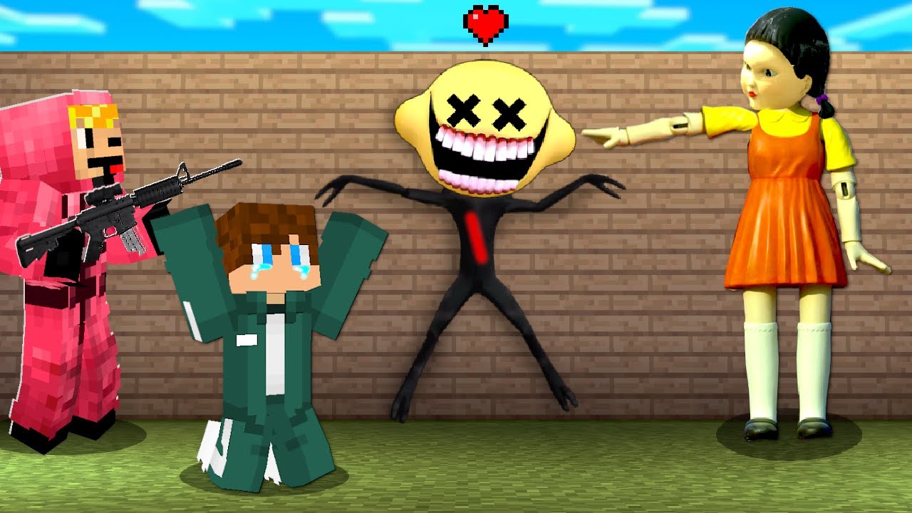 LEMON DEMON ODDAŁ SWOJE ŻYCIE ZA MNIE w SQUID GAME w Minecraft!
