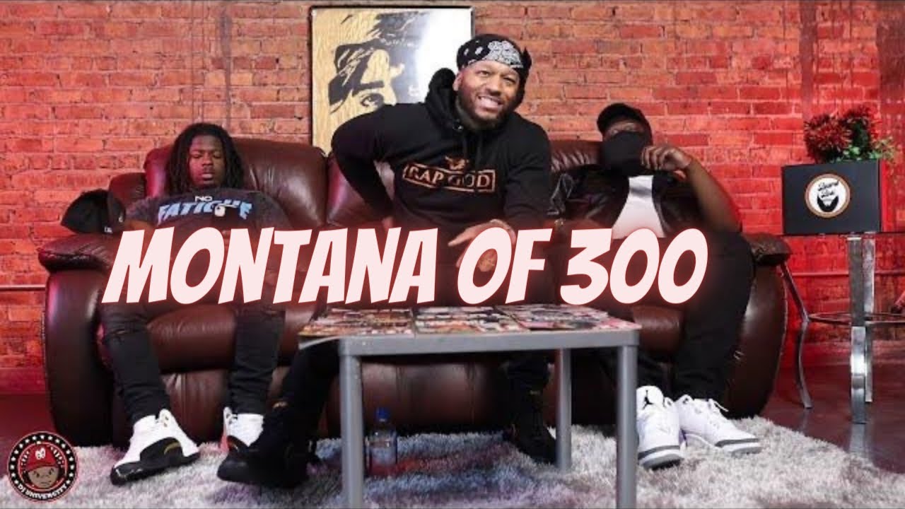 Montana of 300 on smoking/drinking being a weakness for most rappers but not the RAP GOD #DJUTV p4