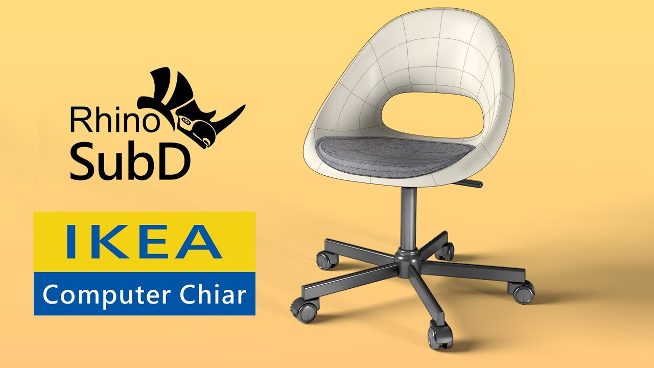 Rhino SubD - IKEA Computer Chair