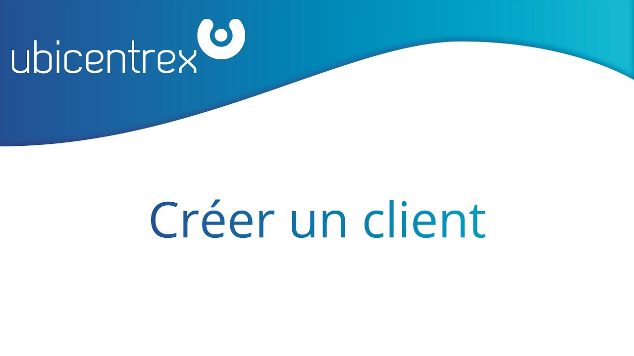 Création client