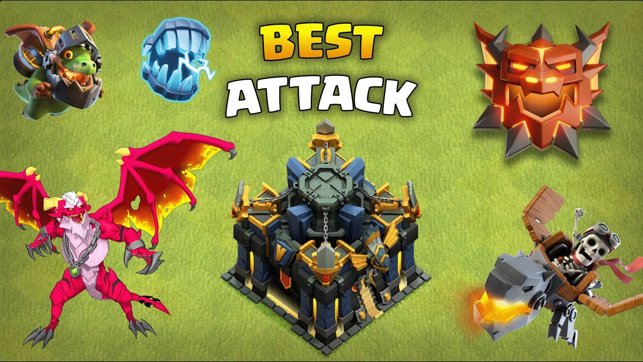 EASIEST TH17 Attack Strategy for LEGEND LEAGUE | BEST TOWN HALL 17 vs 18 Army Explained