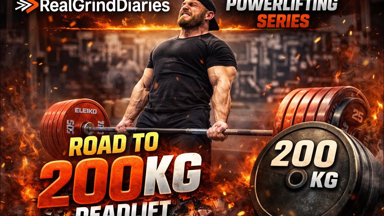 Powerlifting Series | Day 5 | 90 days challenge | Road to 200 kgs Deadlift