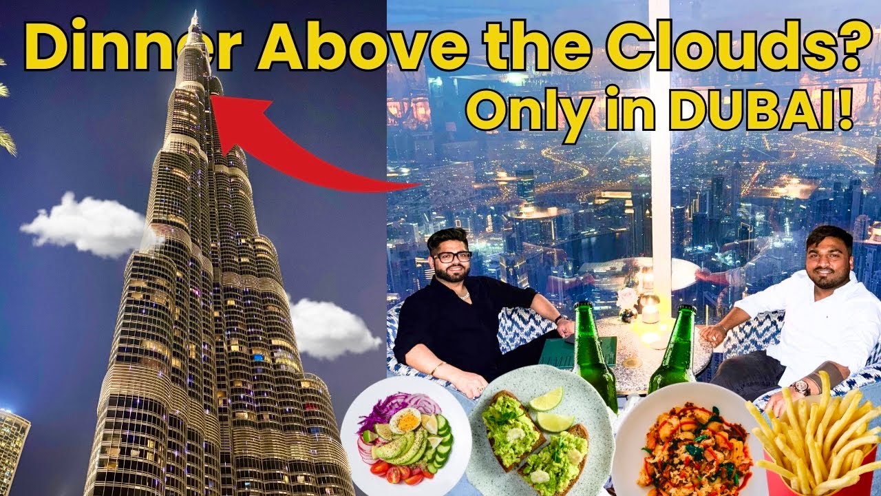 Dining at World’s Highest Restaurant in Burj Khalifa 🌆 | Dubai Mall Tour + Wedding Party | EP 4