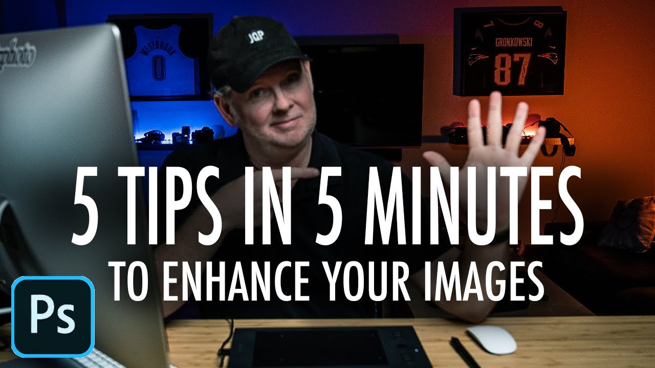 FIVE Retouching Tips in FIVE-ish Minutes to ENHANCE Your Photography!
