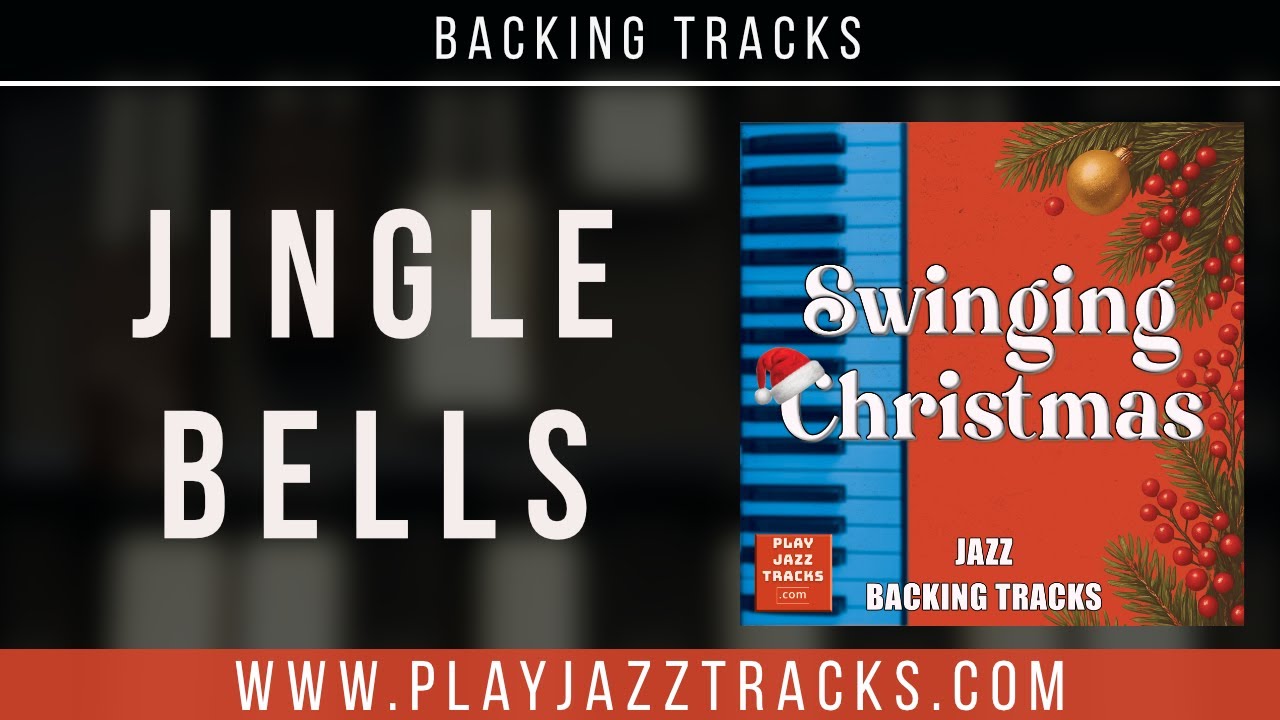 JINGLE BELLS - Swinging Jazz Organ and Drums Backing Track - C Major