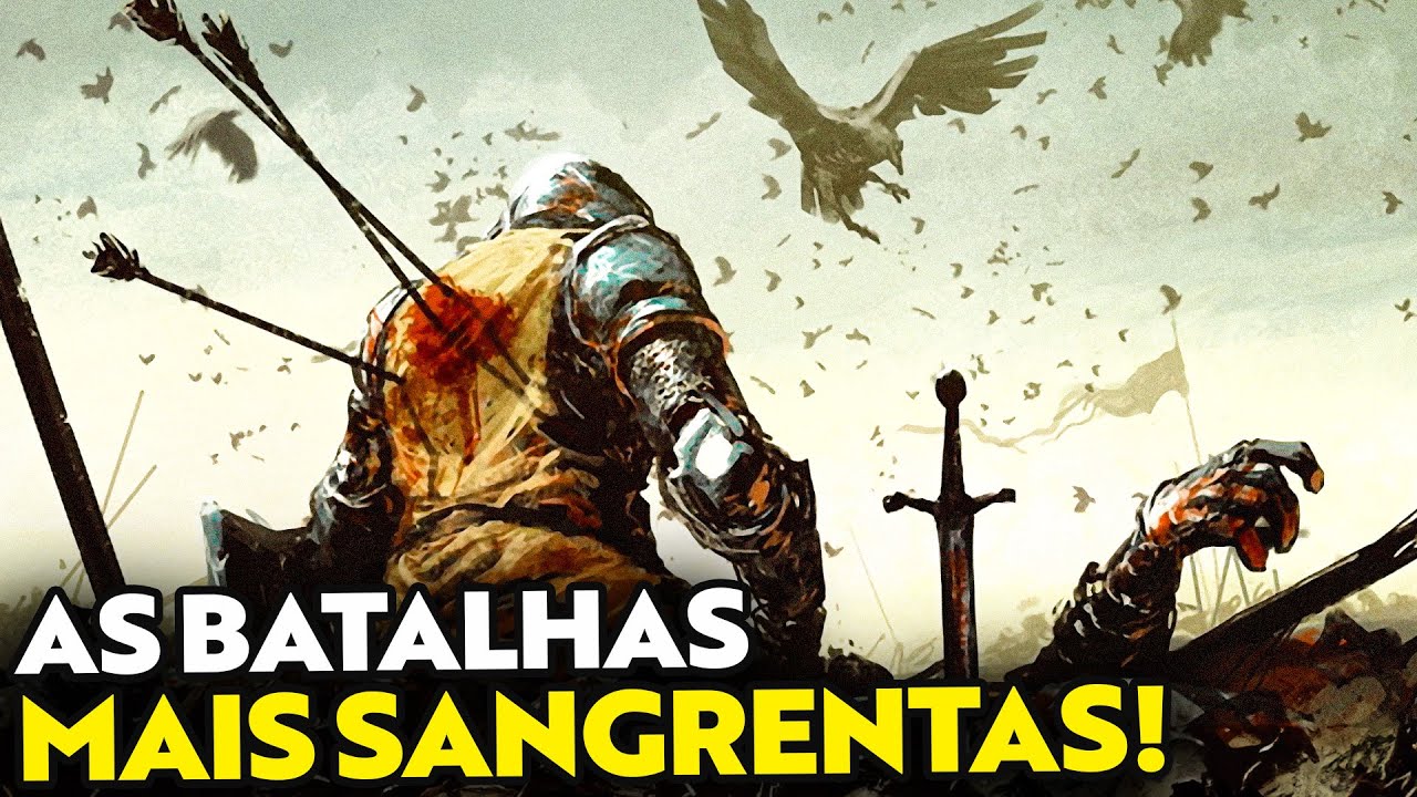 As Batalhas MAIS SANGRENTAS da IDADE MÉDIA!!