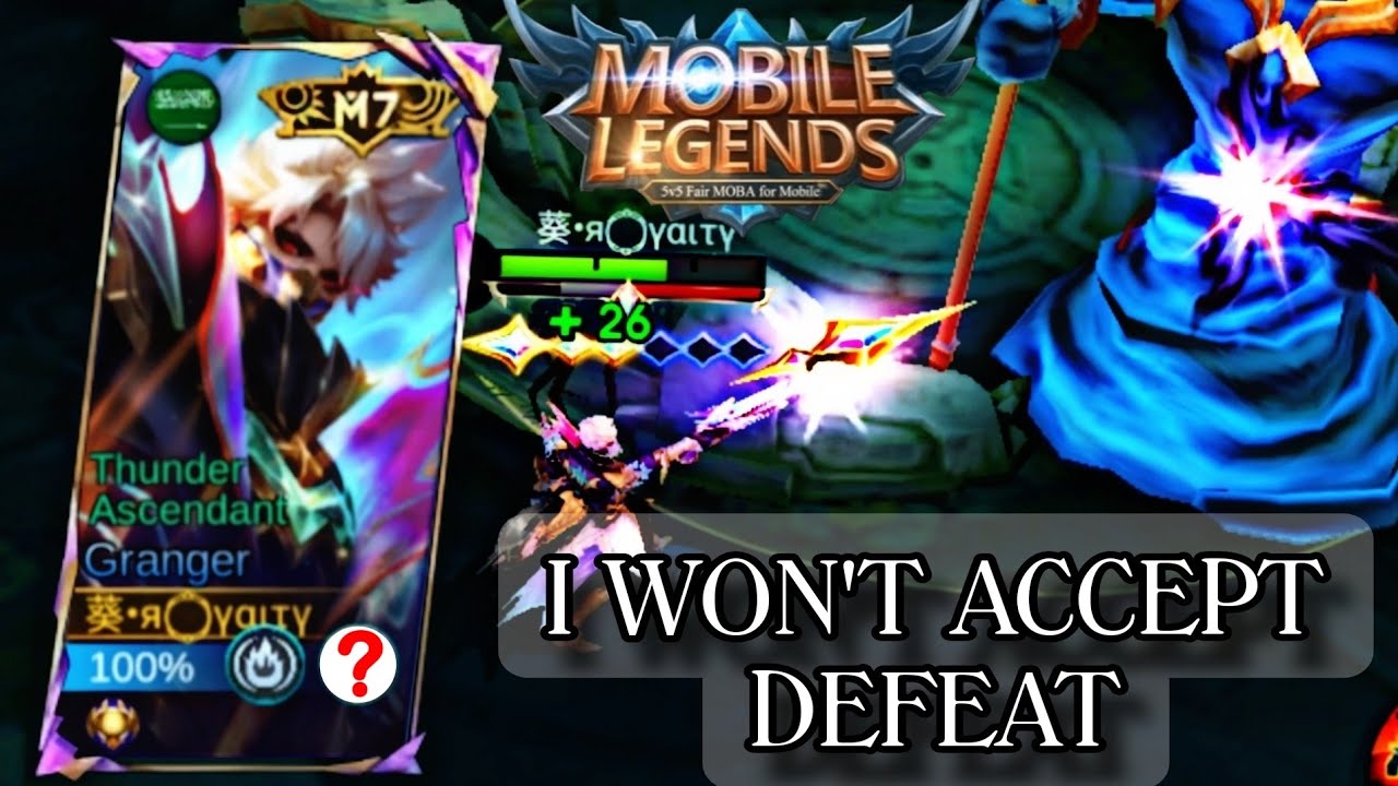 New M7 Granger Thunder Ascendant is BROKEN! Epic Gameplay #mlbb #mobilelegends 