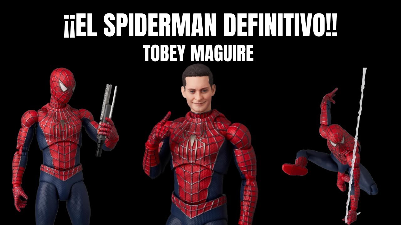 El SPIDER-MAN que Marcó Nuestra Infancia - Ahora en MAFEX! TOBEY - RESEÑA + POSES EPICAS AL FINAL
