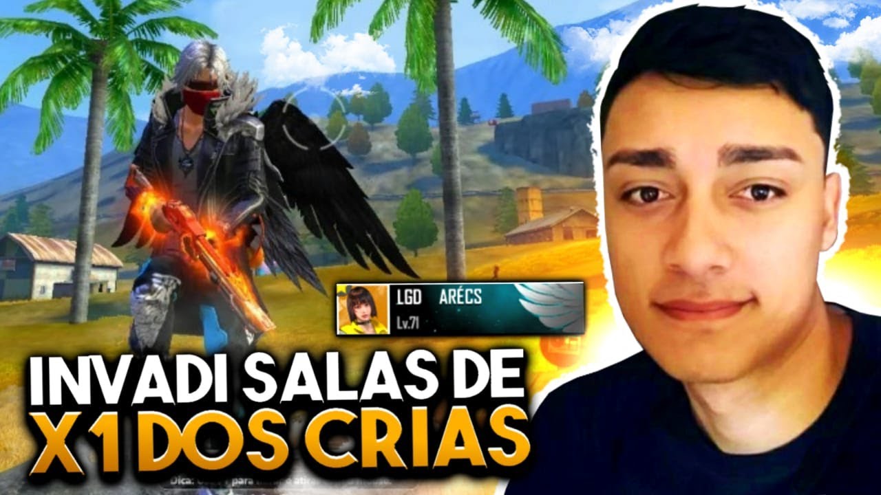 INVADI LIVE DE X1 DOS CRIAS! IMPRESSIONEI TODO MUNDO - FREE FIRE
