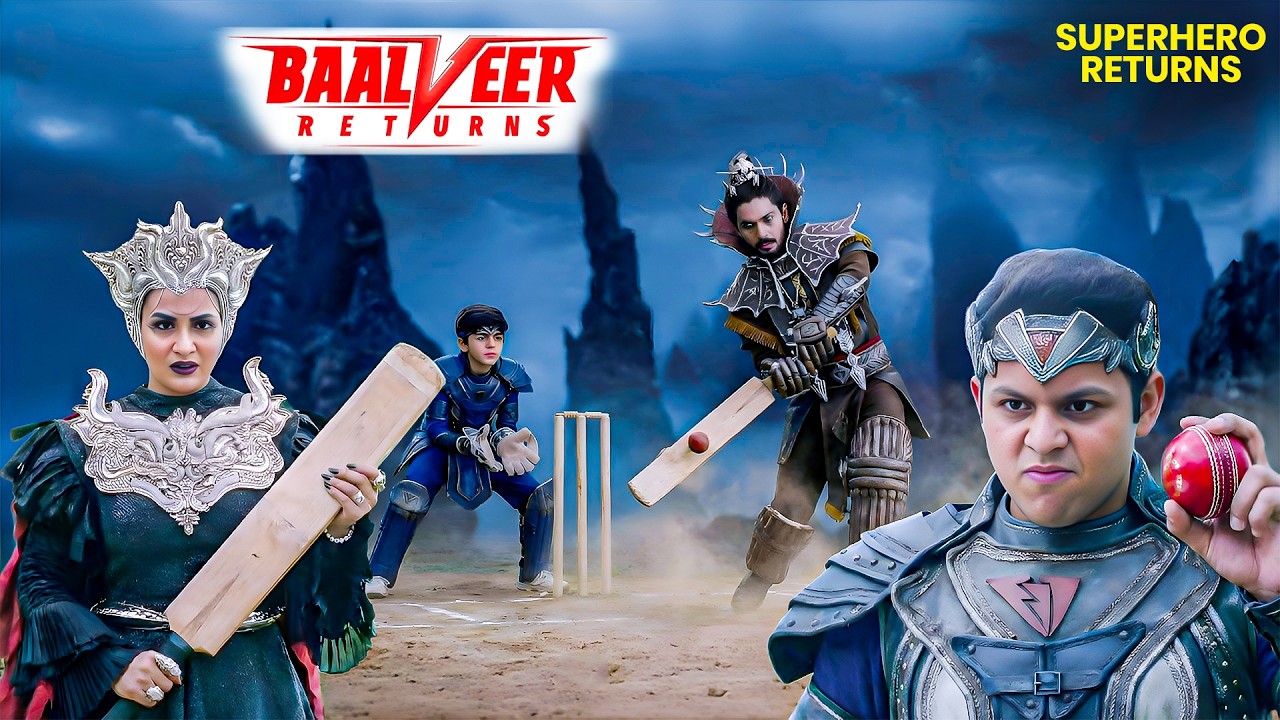 जब तिम्नासा और बालवीर की टीम के बीच हुआ ज़िंदगी का सबसे खतरनाक क्रिकेट || Baalveer Returns