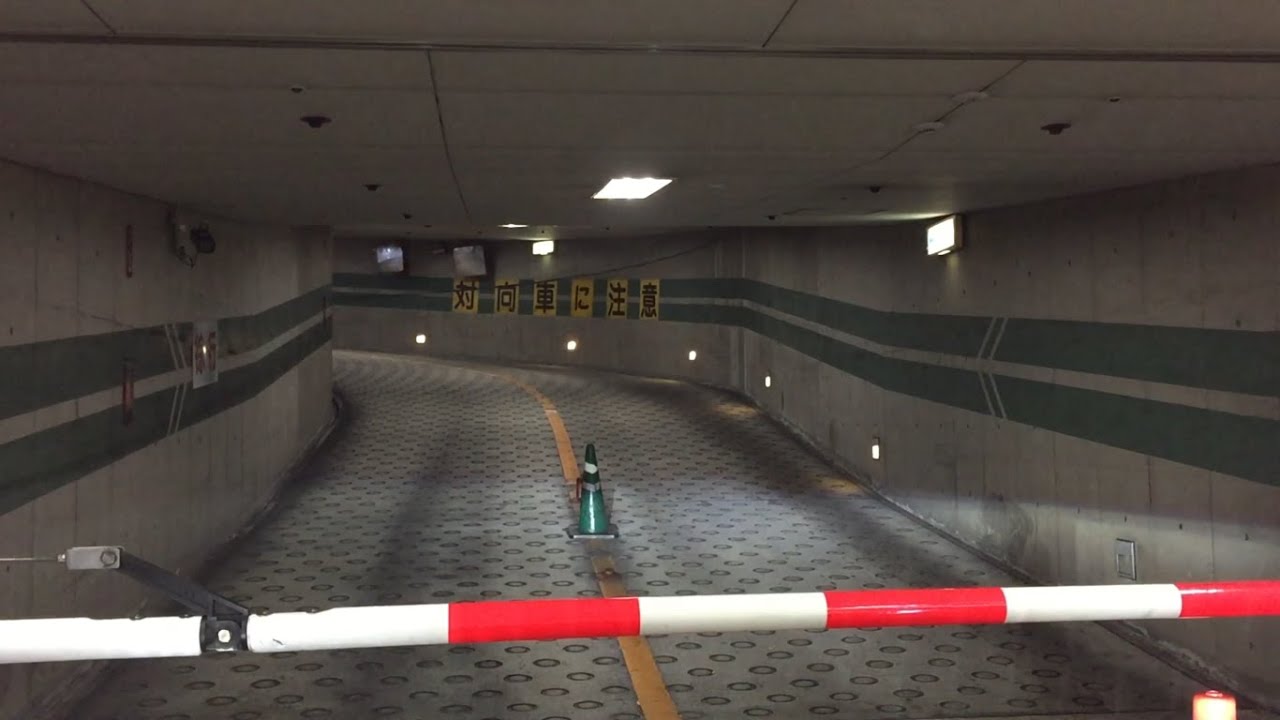 【大阪府 東大阪市】布施駅北口地下駐車場／イオン布施駅前店 提携駐車場（車載動画）2024.11