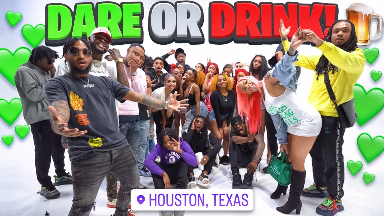 Dare Or Drink But Face To Face Houston! ❤️