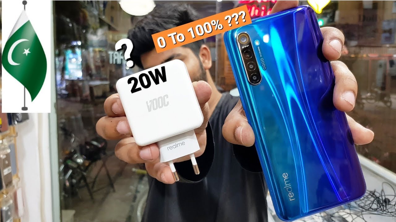 Realme XT 20W VOOC 0 TO 100% Charging Test !