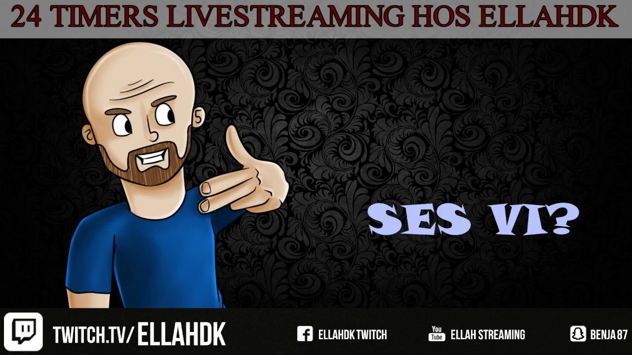 24 timers LIVE-STREAMING hos ellahdk