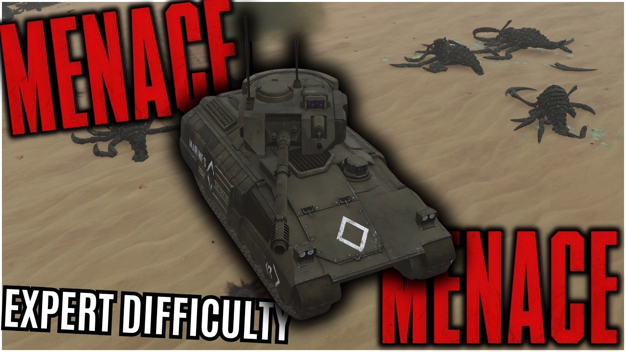 My Marines Have A NEW HEAVY TOY! | MENACE | Expert Difficulty!
