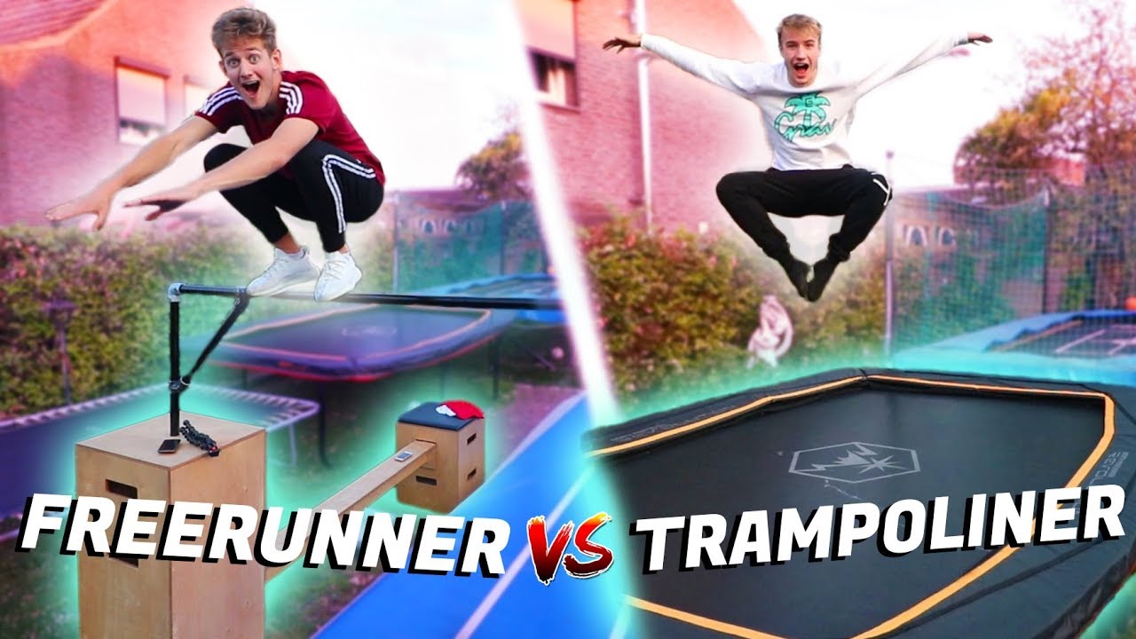 FREERUNNER VS TRAMPOLINER ! Who's Better ?!