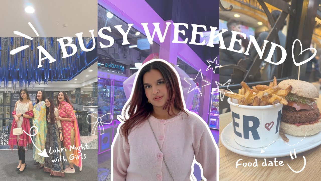 A Busy Winter Weekend ❄️ | Hair Wash, Good Food & Lohri Celebration with Girls