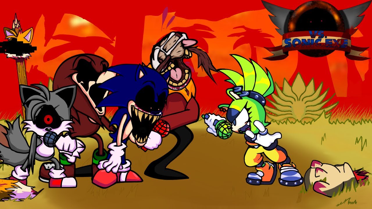 FNF Sonic.EXE 2.0 Main Week but Surge Sings It!