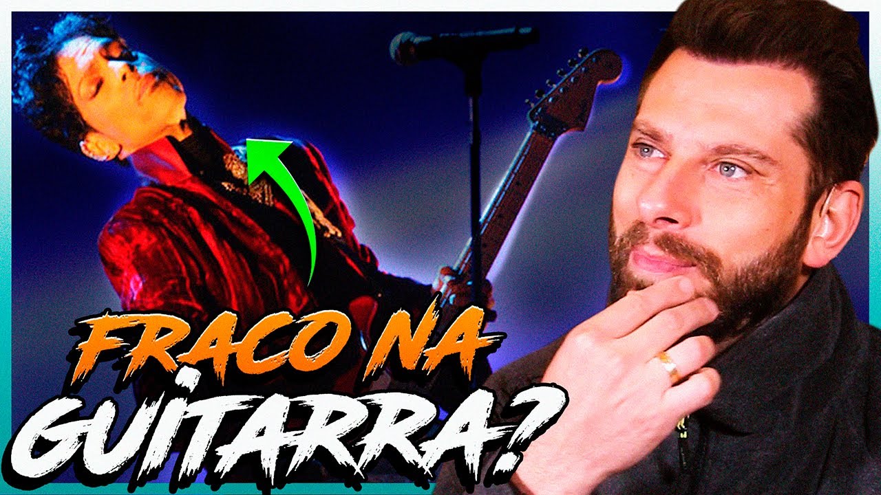 O PRINCE era mesmo BOM NA GUITARRA?