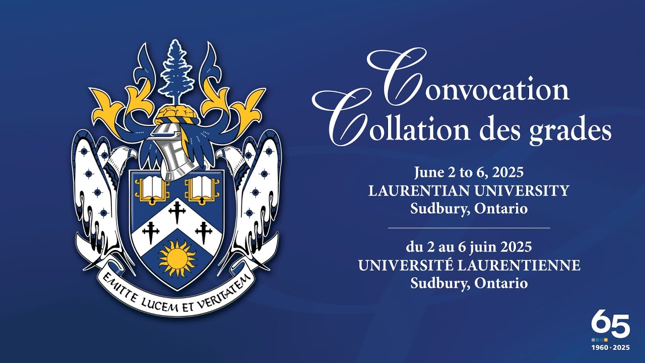 Spring Convocation 2025 / Collation des grades de printemps 2025 - June 6 at 2:30pm