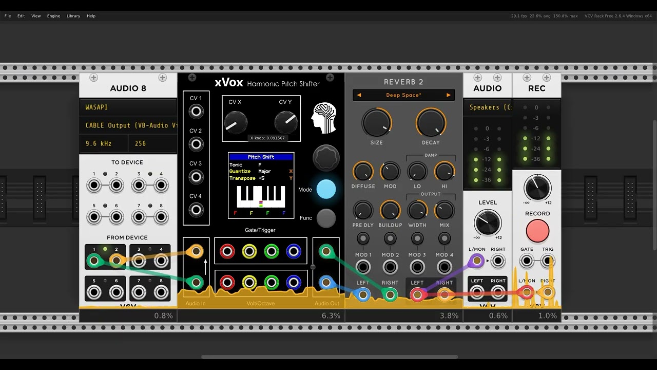 External Audio Source for VCV Rack | Reaper + VB Cable + VCV Rack