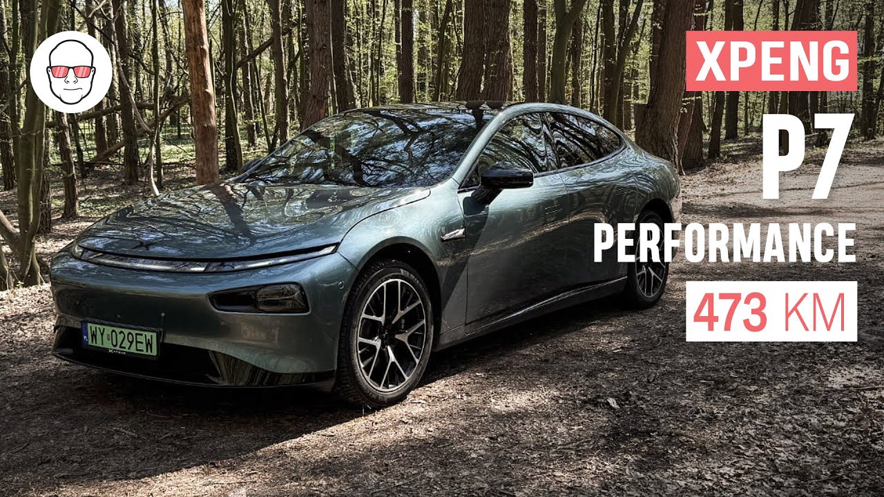 XPeng P7 2025 AWD Performance test PL Pertyn Ględzi