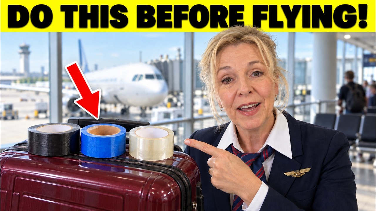A Flight Attendant Showed Me This Luggage Trick | Now I Use It Every Time!