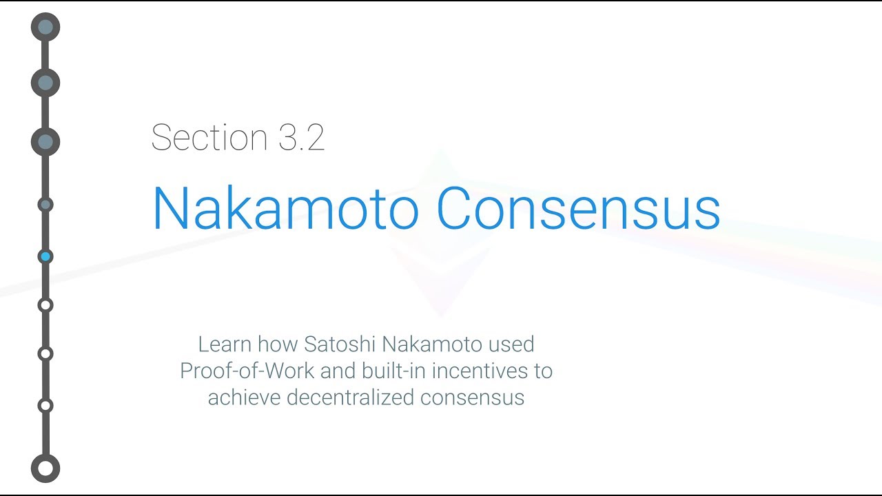 Cryptoeconomics - 3.2 - Bitcoin: Nakamoto Consensus