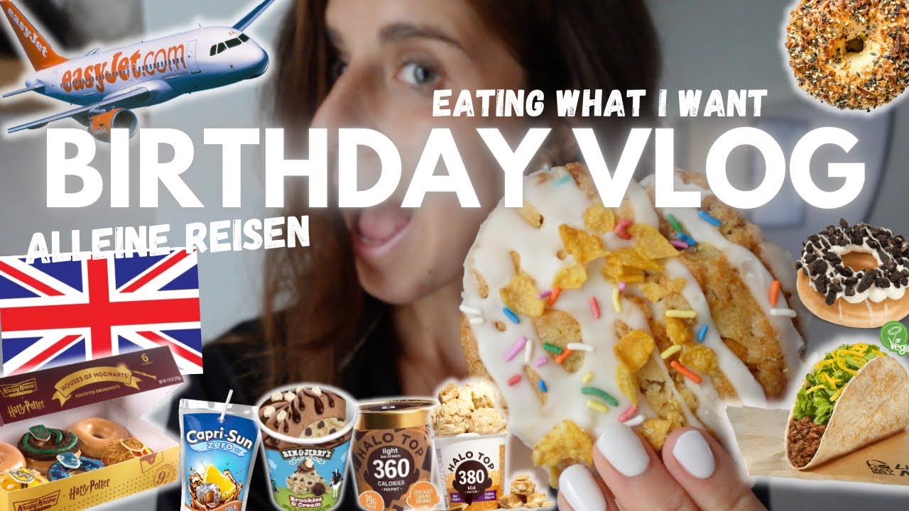 Birthday Vlog 2025 – Harry Potter Donuts, UK Food Haul & Liverpool 🍩