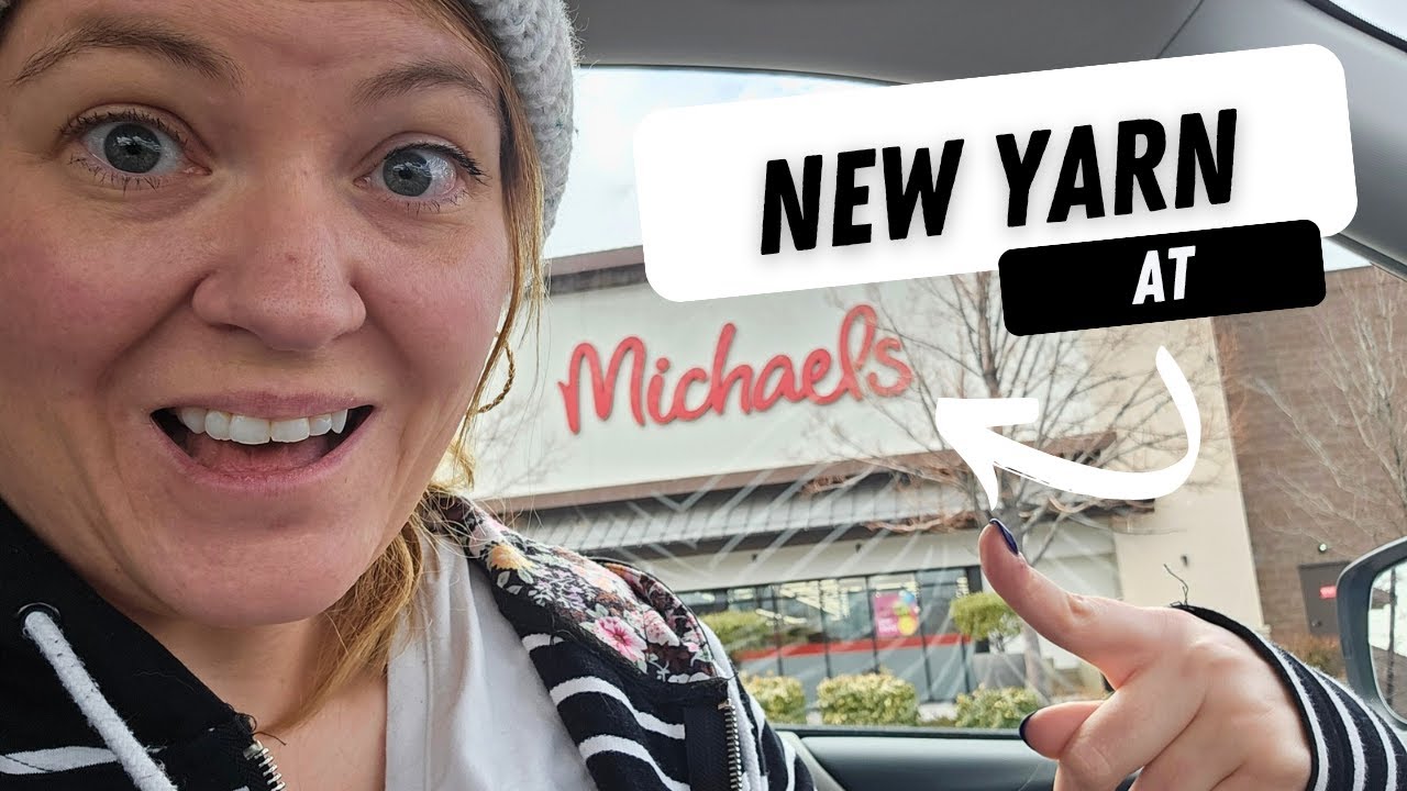 New Yarn at Michaels! I might have found the squishiest yarn EVER!