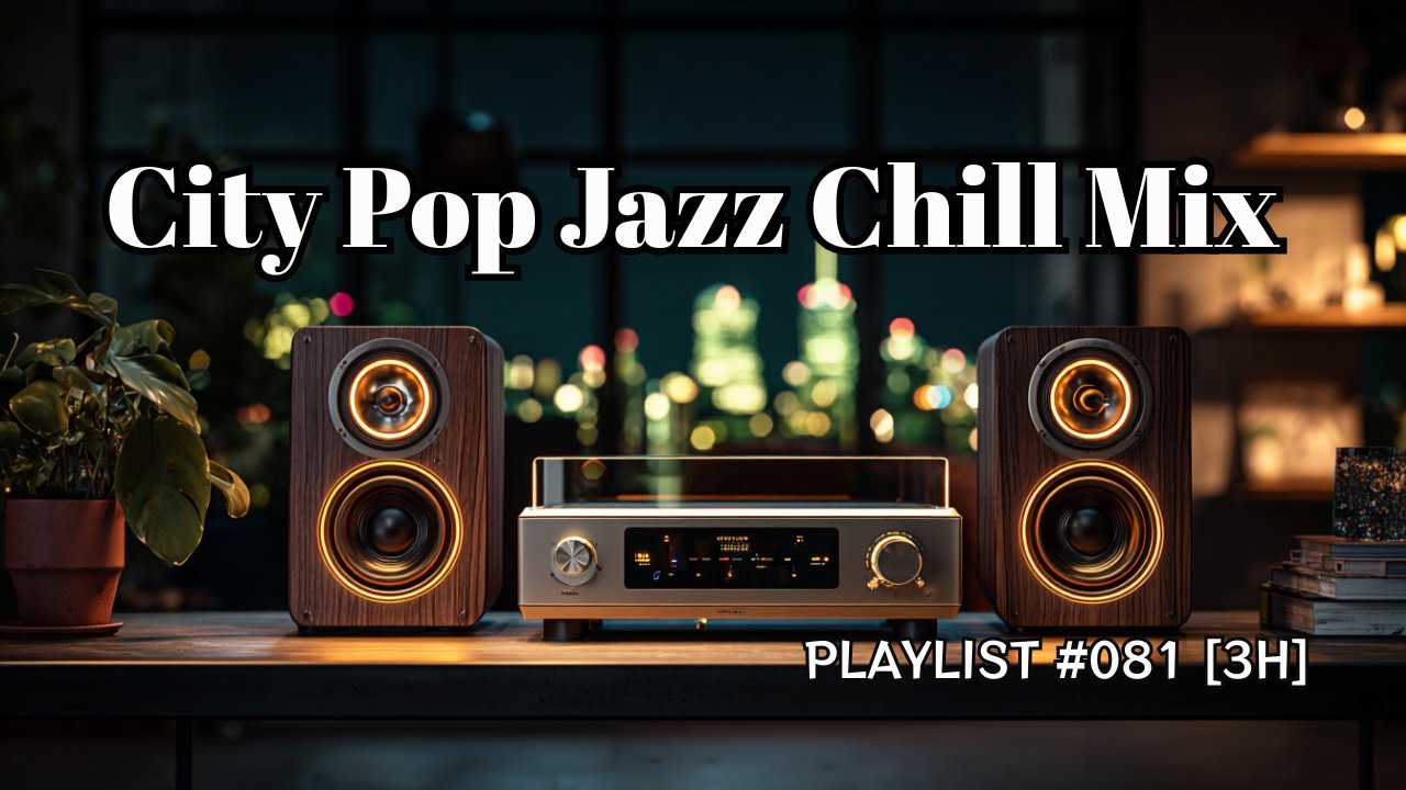 Chill & Focus: A City Pop Jazz Mix for Work/Study